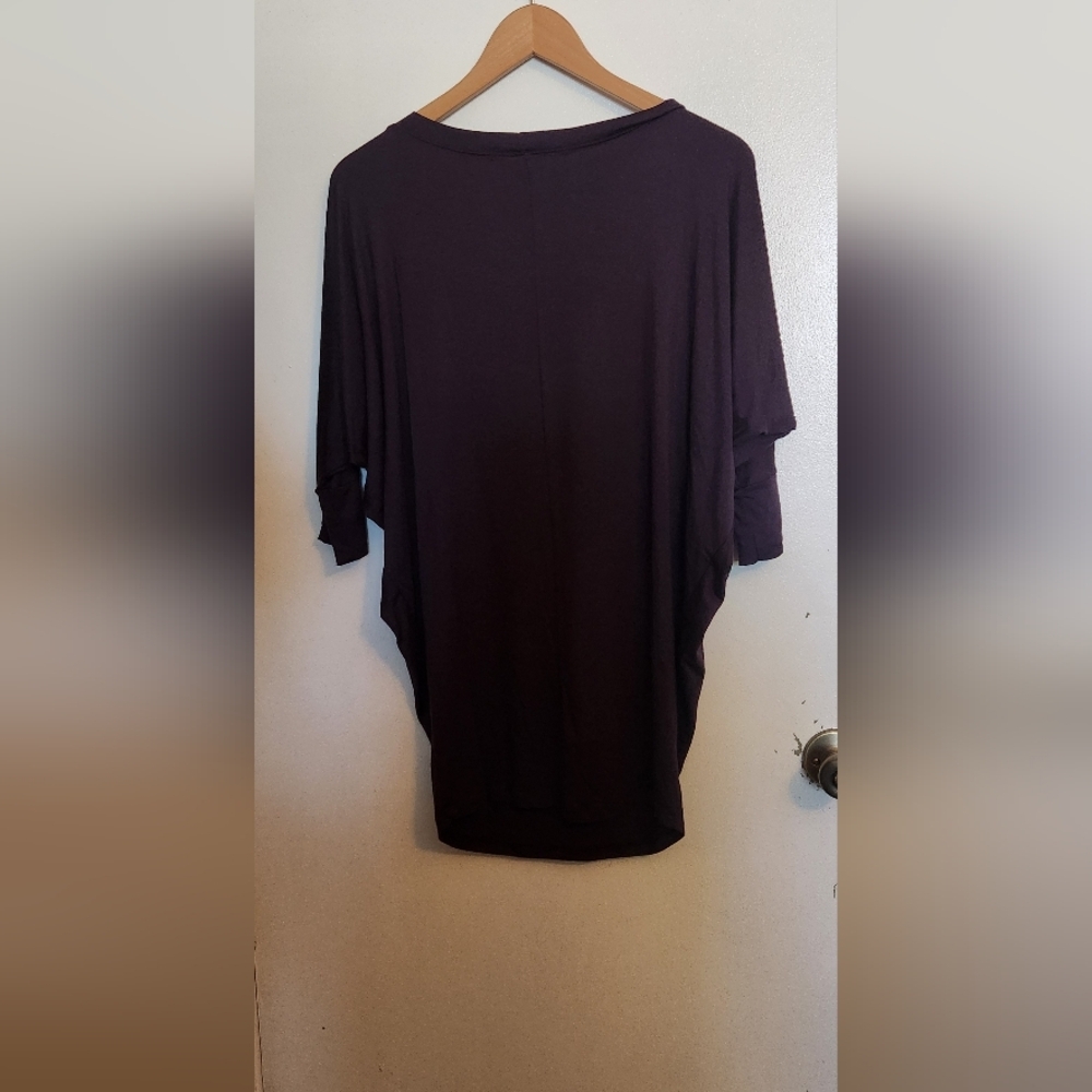 41 Hawthorn Women's Dark Purple Tunic - Picture 6 of 6